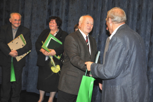 Spominsko plaketo Občine Hoče-Slivnica je prejel gospod Friderik Zobec.